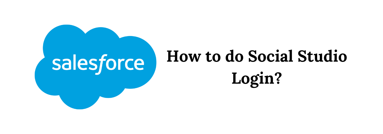 How to do Social Studio Login
